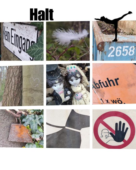 Fotogalerie zur Achtsamkeits-Fotografie mit dem Fokus: Halt